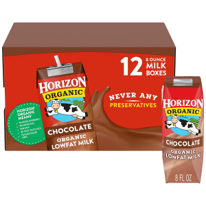 Horizon Organic 巧克力低脂有机奶 12盒
