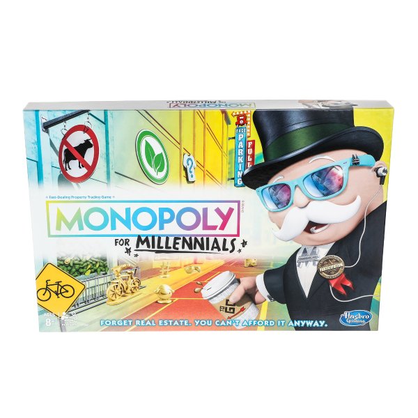 for Millennials Board Game Ages 8+