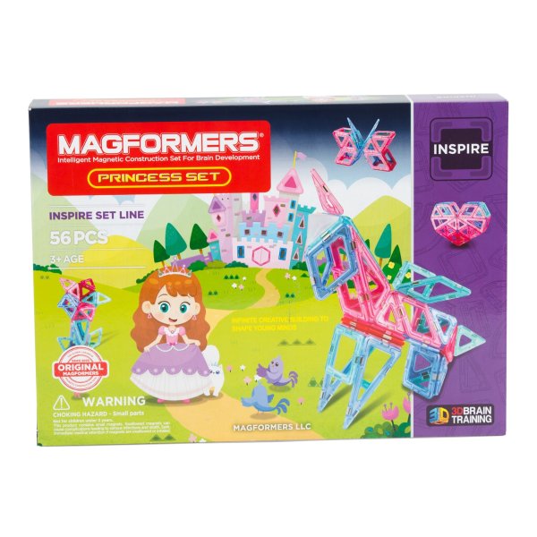 56pc Princess Magnetic Construction Set | Toys & Books | Marshalls