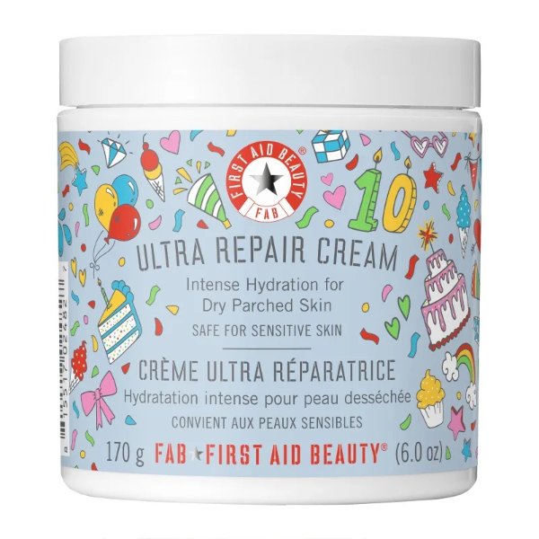 First Aid Beauty Ultra Repair Cream Intense Hydration 170g - 10th Birthday Edition