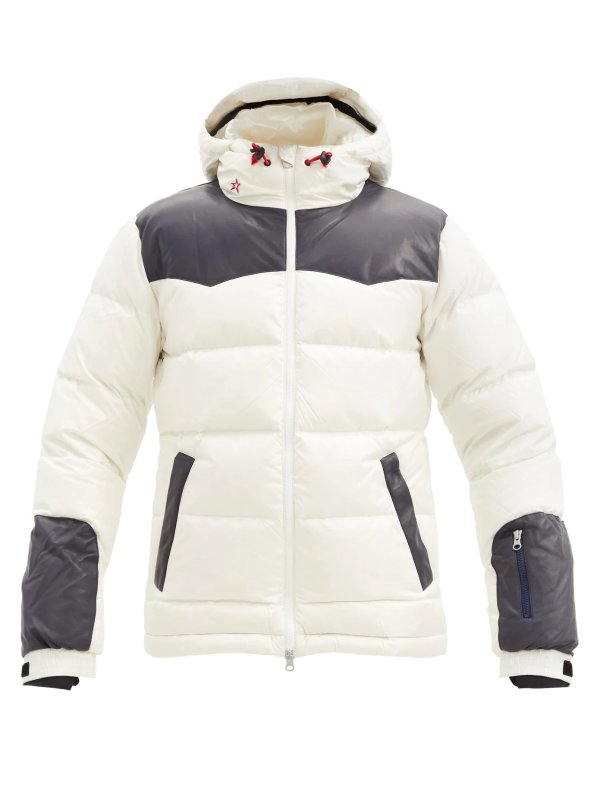 Pirtuk II leather-trimmed quilted down ski jacket | Perfect Moment | MATCHESFASHION US