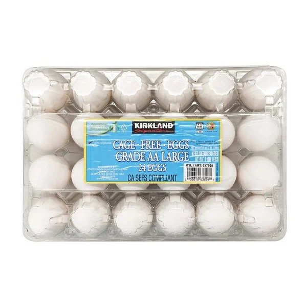 鸡蛋24颗