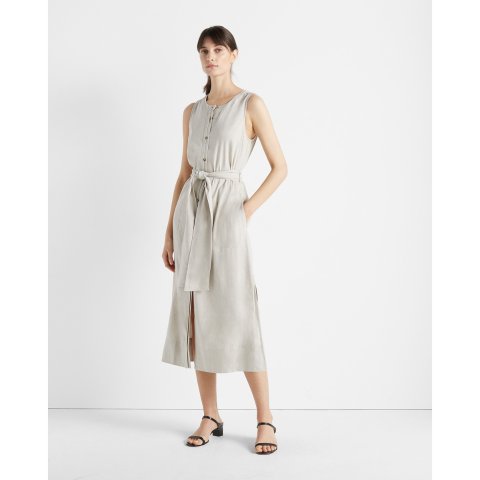 Club MonacoSleeveless Button Front Dress