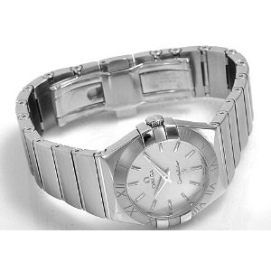 Omega Constellation Polished Stainless Steel Ladies Watch 12310276002002