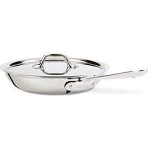 All-Clad Stainless 10" Fry Pan with Lid