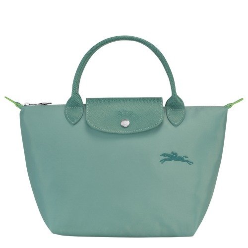 Le Pliage Green Top handle bag S - Blue