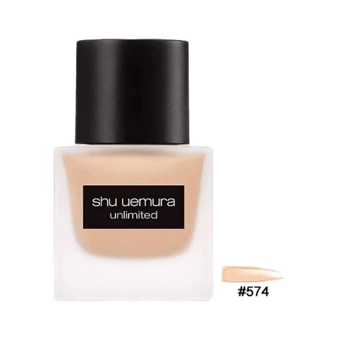 Shu Uemura小方瓶羽纱持妆粉底液#574 35ml 