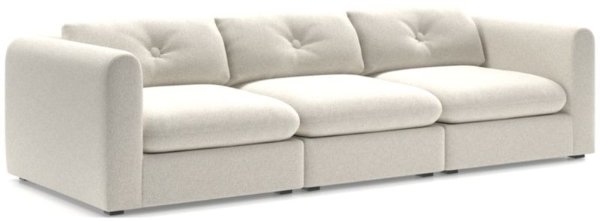 Bucktown Modular 3-Piece Sectional Sofa | Crate & Barrel
