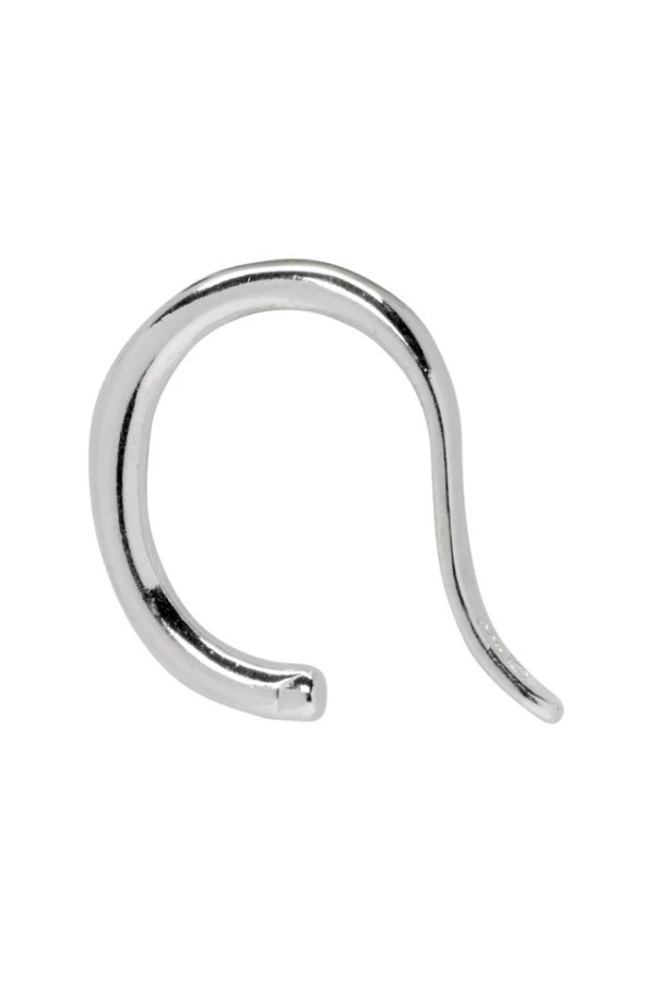 Silver Wire Ear Cuff