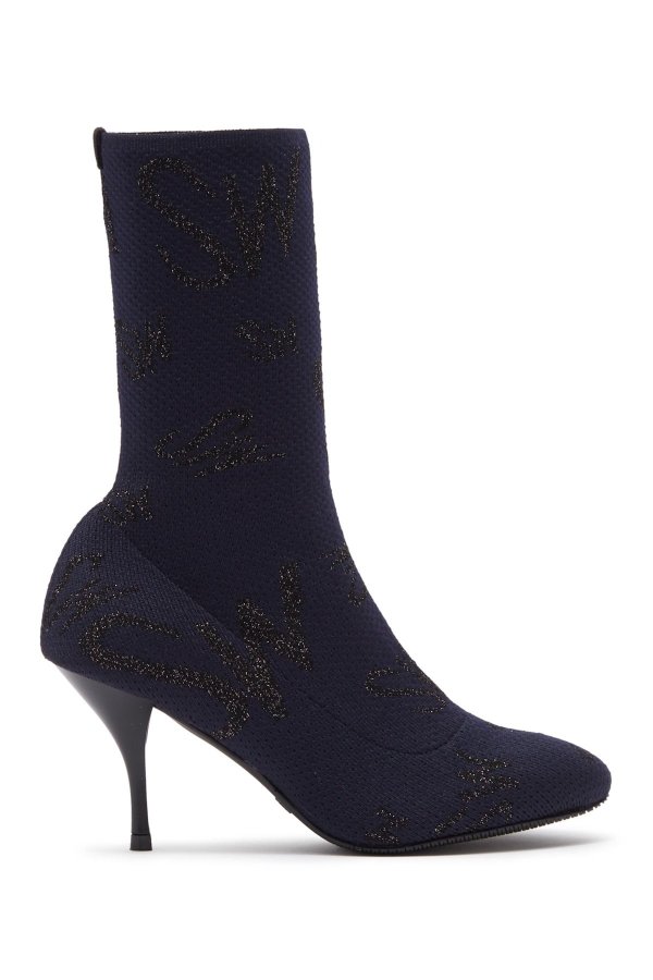 Violetta Patterned Sock Boot