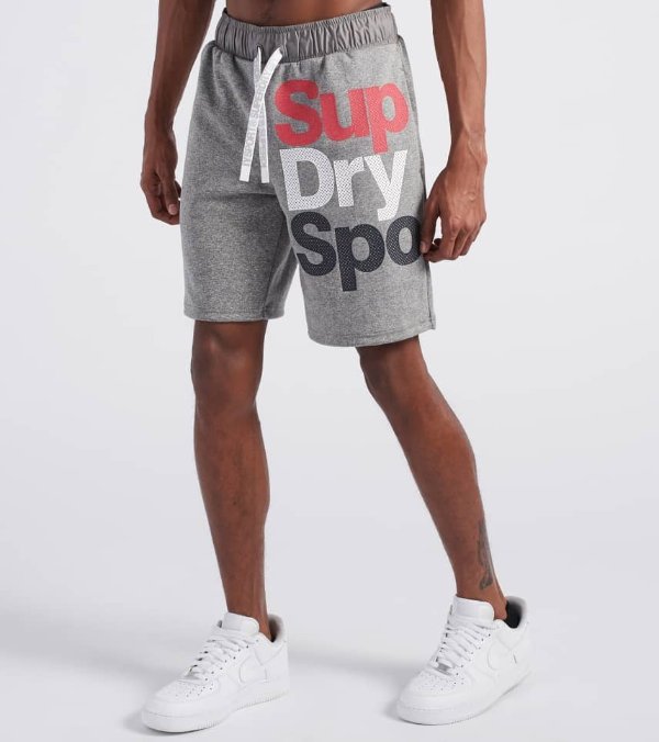 Superdry Athletico Shorts (Dark Grey) - MS3104RT-14Q | Jimmy Jazz