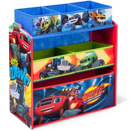 Nick Jr Blaze and the Monster Machines Multi-Bin Toy Organizer - Walmart.com