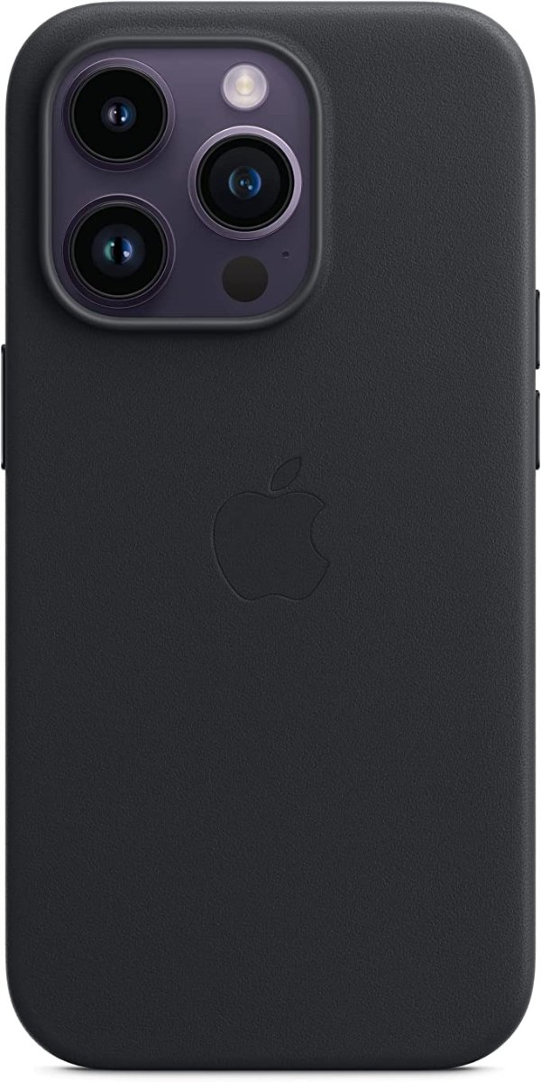 iPhone 14 Pro Leather Case with MagSafe - Midnight