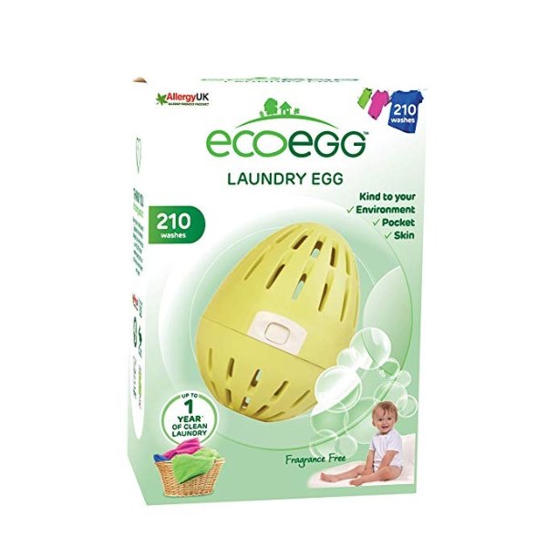 EELE210FF 210 loads Fragrance Free Laundry Egg,Fragrance Free