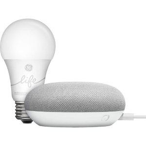 Google Smart Light Starter Kit (Home Mini + C-Life A19)
