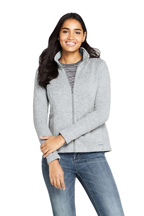 Women's Sweater Fleece Jacket