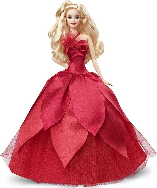 Signature 2022 Holiday Doll with Blonde Hair