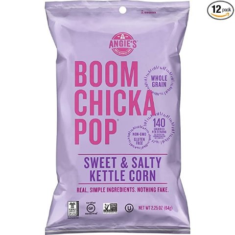 Angie S Boomchickapop Sweet Salty Popcorn 2 25oz 9 26 For Pack Of 12 Dealmoon