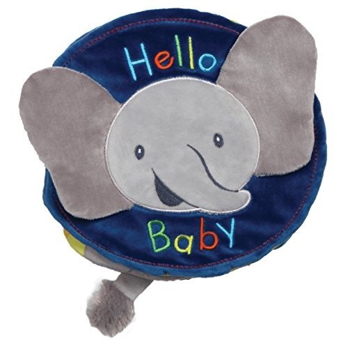 Baby Flappy the Elephant Soft Activity Sensory Stimulating Book, 8"