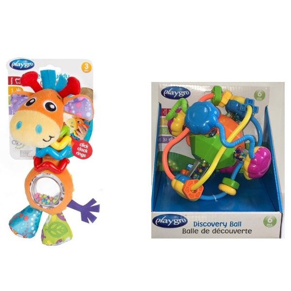 Toy Bundle with My Bead Buddy Giraffe and Discovery Ball