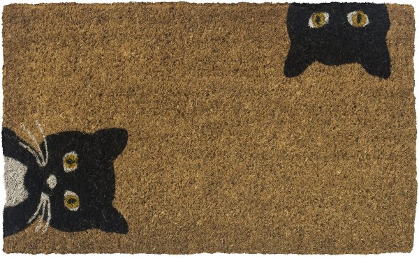 Entryways Peeping Cats Handwoven Doormat, 18x30 - Chewy.com