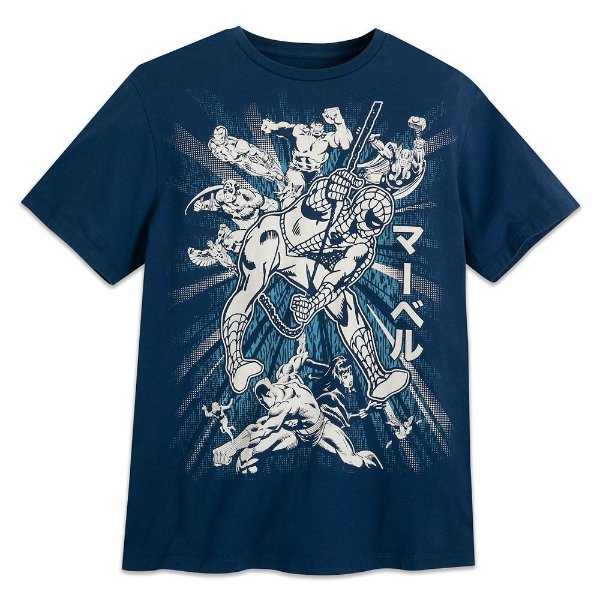 Spider-Man and Avengers T-Shirt for Adults | shopDisney