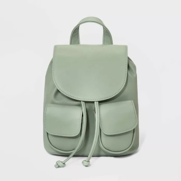 Mini Flap Backpack - Wild Fable&#8482; Green