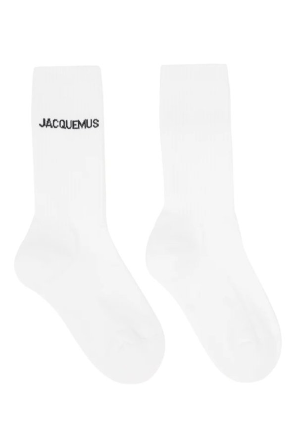 White Le Papier 'Les Chaussettes Jacquemus' Socks