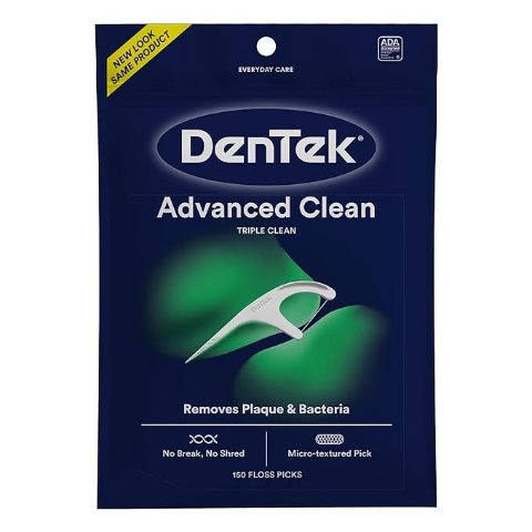 低至$2.25/包DenTek 多种容量装牙线棒额外8折