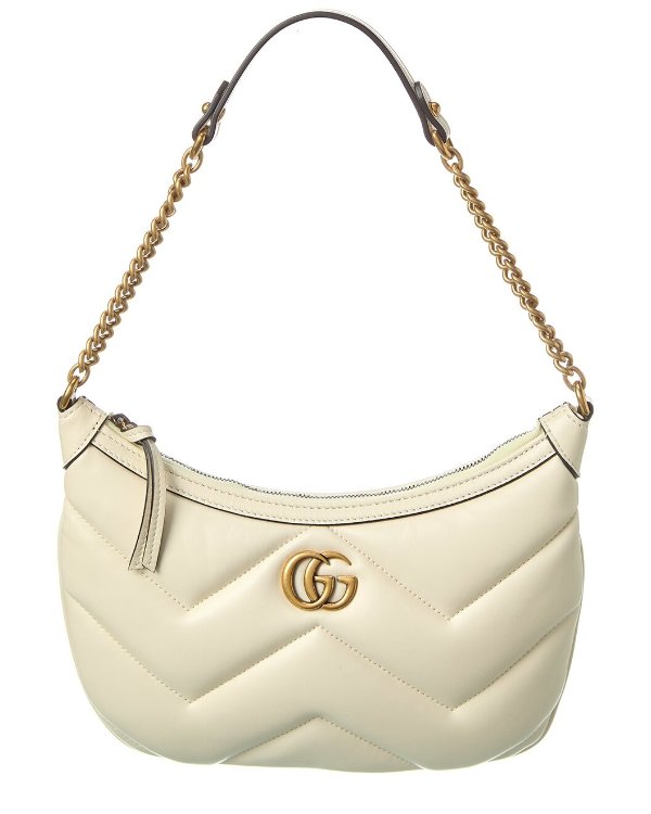 GG Marmont Small Leather Shoulder Bag