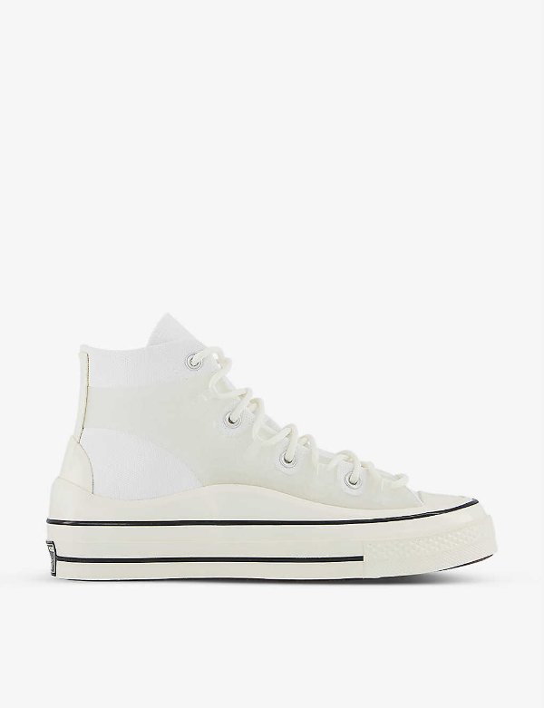 All Star Hi 70s woven high-top trainers
