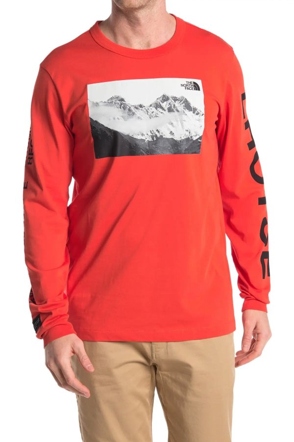Mountain Long Sleeve T-Shirt