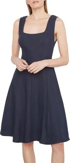 Panelled Sleeveless Dress