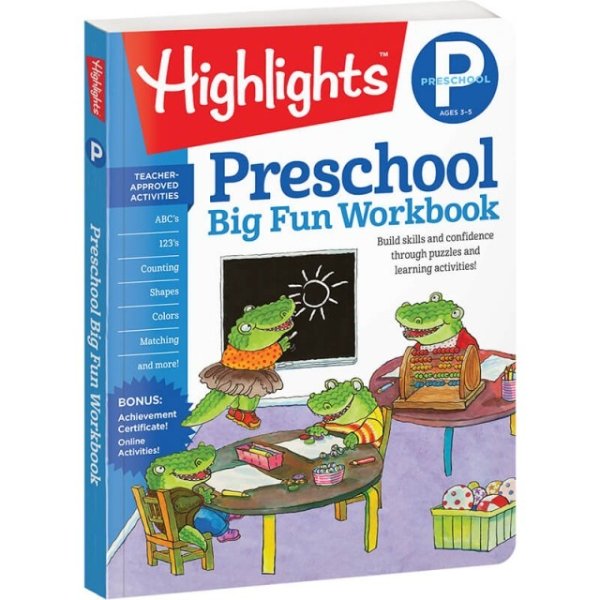 Big Fun Preschool Workbook | Activity Book | Highlights for Children