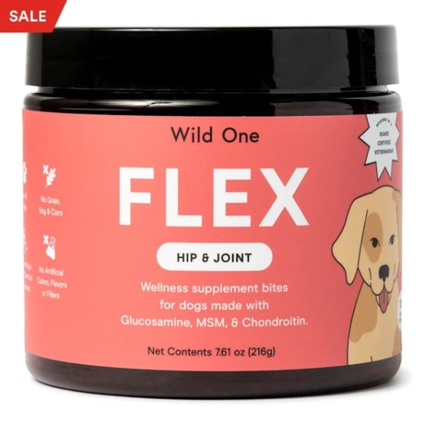 Flex Hip & Joint Dog Supplement, 7.61 oz. | Petco