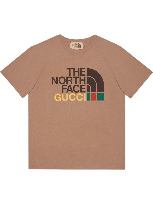 x The North Face logo-print cotton T-shirt