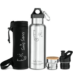 Swig Savvy's Stainless Steel Vacuum Insulated Water Bottle