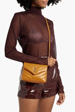 Loulou mini quilted leather shoulder bag