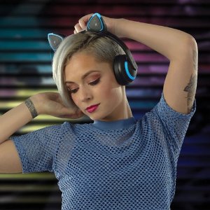 $89.99Wireless Cat Ear Headphones with Removable Ears