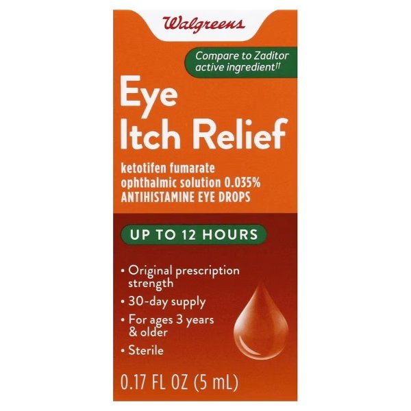 Eye Itch Relief Drops 0.17oz