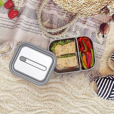 Bentgo Stainless Leak-Proof Bento-Style Lunch Box with Removable Divider-4.2