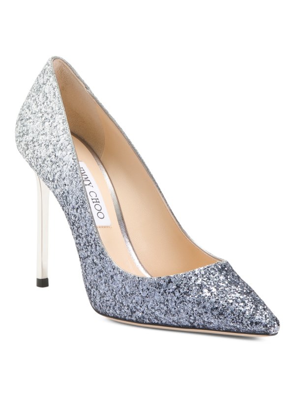 Made In Italy Glitter High Heels
