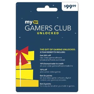 My Best Buy Gamers Club Unlocked Membership Activation Card
