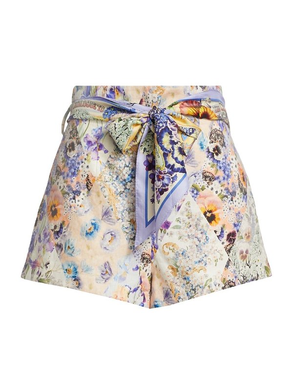 Tama Floral-Printed High-Rise Shorts
