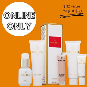 Today Only: Borghese Skincare Sale