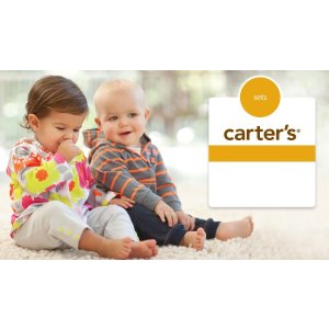 or  20% OFF $40+ orders @Carter's