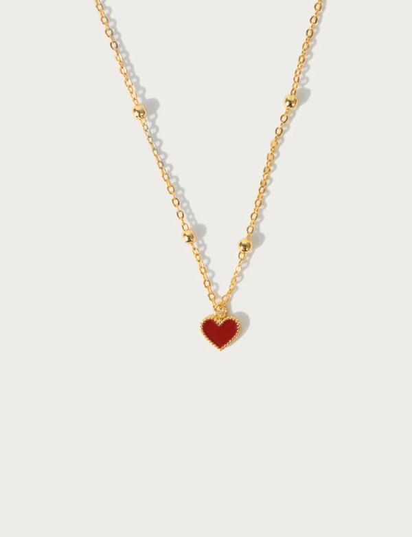 Queen Of Heart Necklace | En Route Jewelry | En Route Jewelry