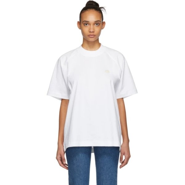 - White Bla Konst Bassetty Uni T-Shirt