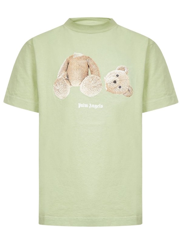 Teddy Bear Printed Crewneck T-Shirt