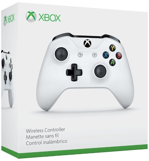 Microsoft Xbox One S Wireless Controller - White